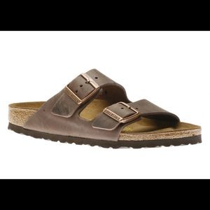 NEW Birkenstock Arizona Sandals Size 46 (Habana)